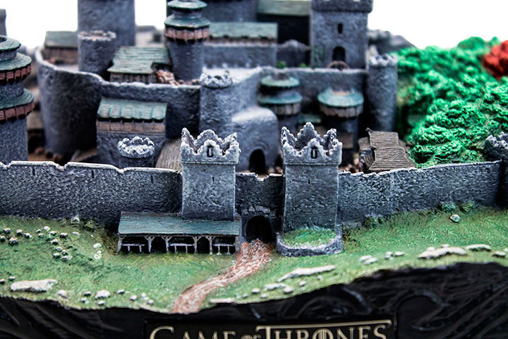 Game Thrones Winterfell Sculpture Valyrian Steel Game Thrones Winterfell Sculpture Valyrian Steel